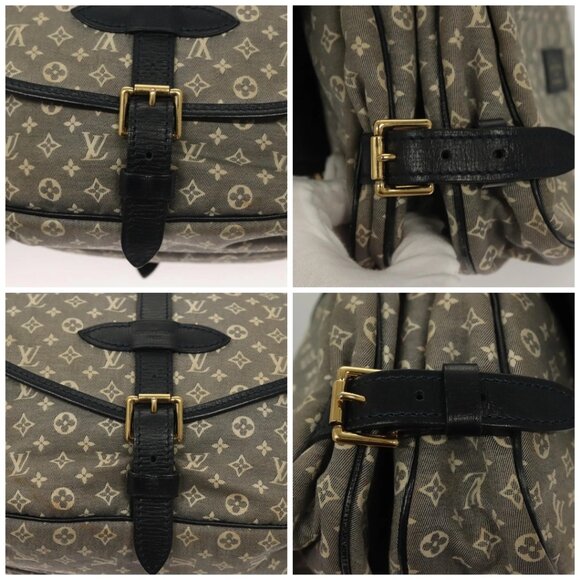 LOUIS VUITTON Monogram Idylle Saumur PM Shoulder Bag Uncle M40666 LV Auth 135482 - Picture 16 of 16